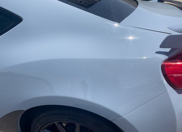 KCL Creations - Paintless Dent Repair - Subaru BRZ, Automobile PDR KCL Creations Paintless Dent Repair in Colorado Repaired a Subaru BRZ - After