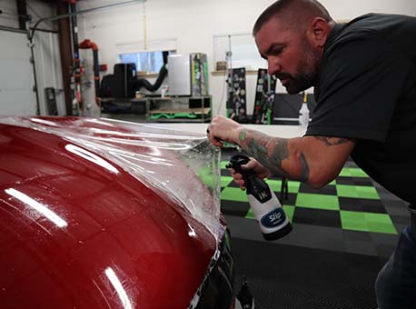 paint protection film application service